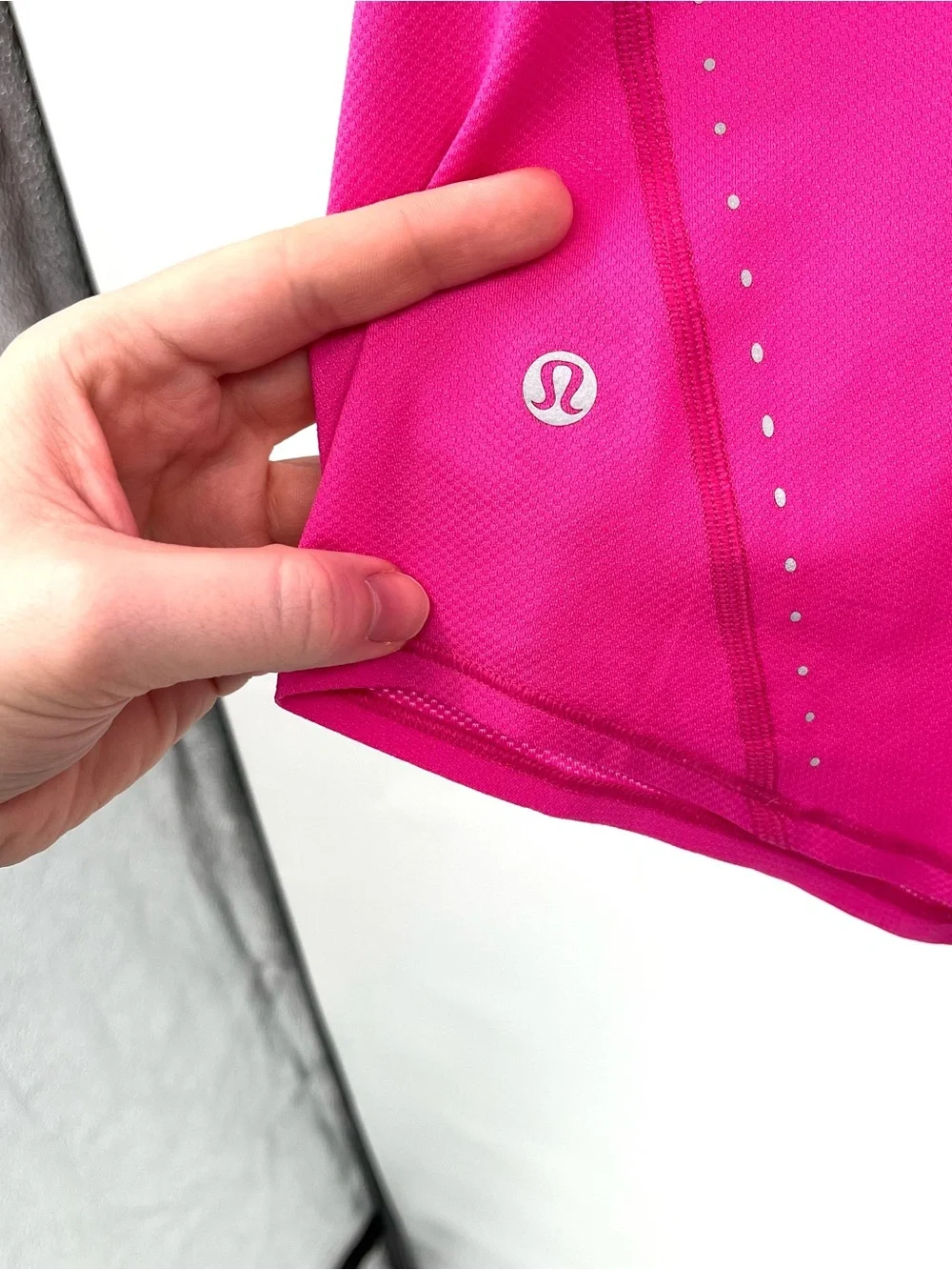 LULULEMON High Neck Running Training T-Shirt Ripened Raspberry Lightweight Top